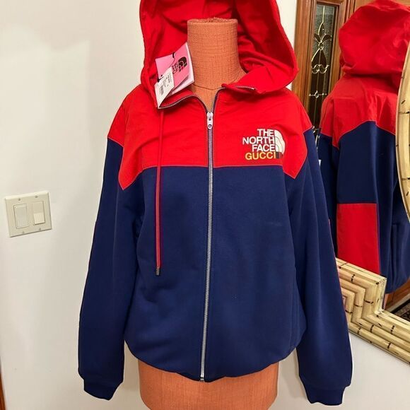 Men’s Gucci X North face cotton jacket size XS fits like medium made in Italy - Picture 10 of 12